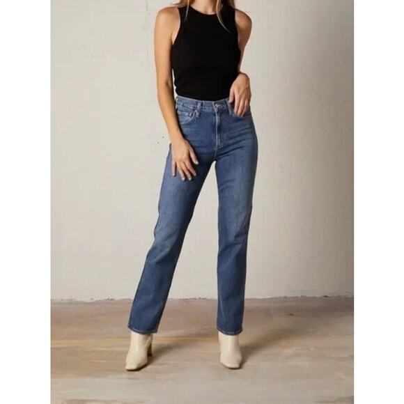 Citizens of Humanity Straight Slim Daphne | Medium Wash | SZ 28 - Picture 1 of 12